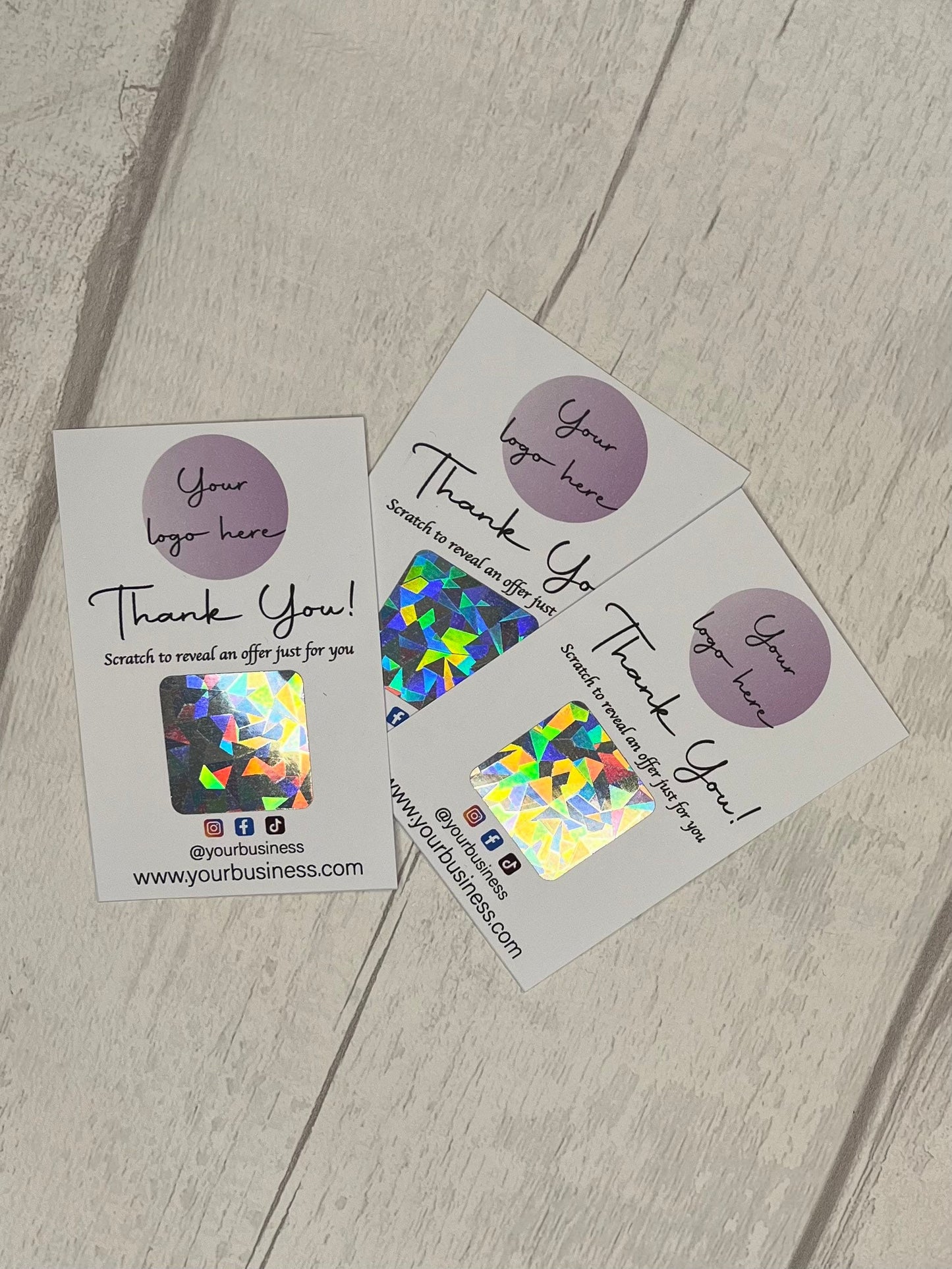 Custom Scratch Cards