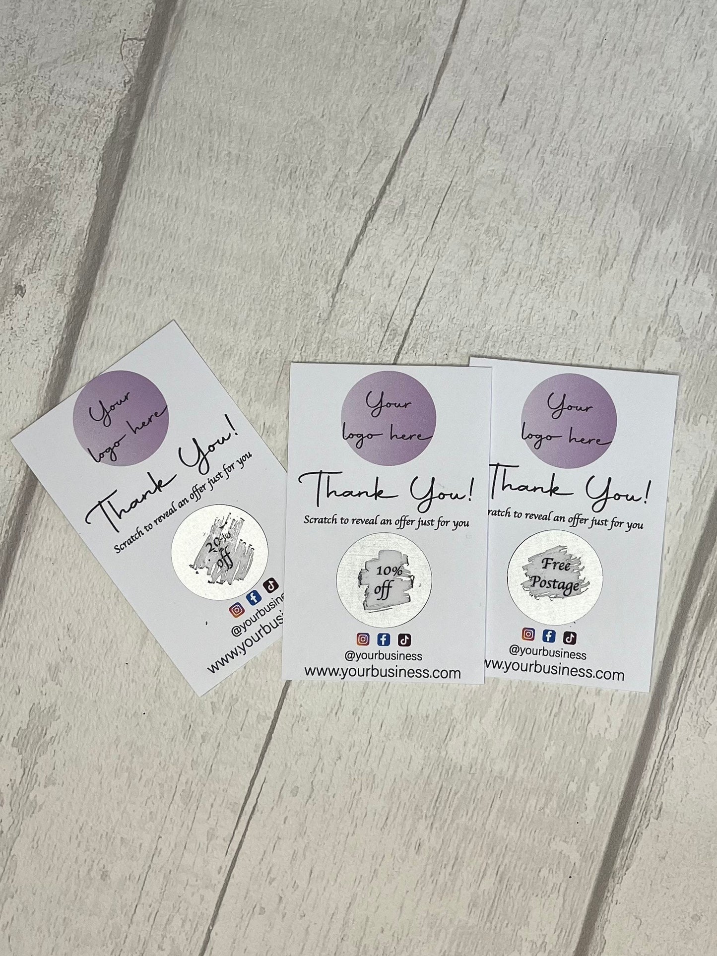 Custom Scratch Cards