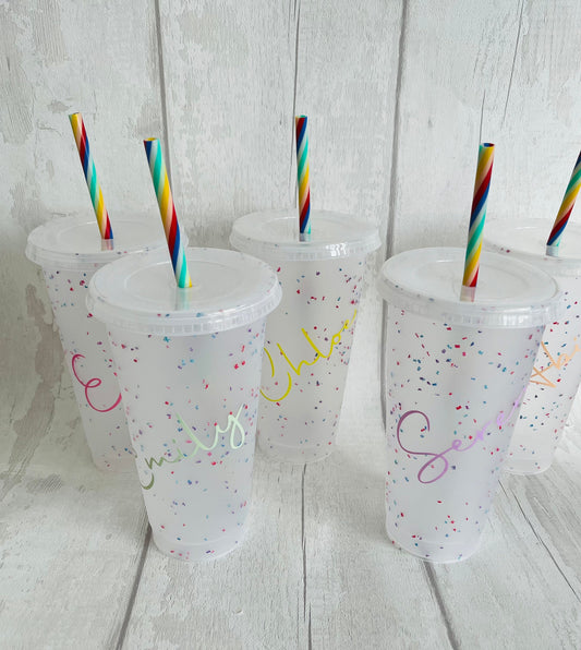 Personalised Colour Changing 24oz Cold Cup