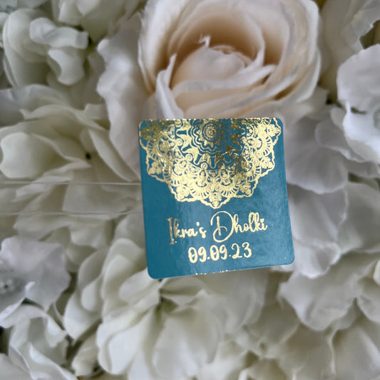 Mandala Mehndi, Dholki Sticker