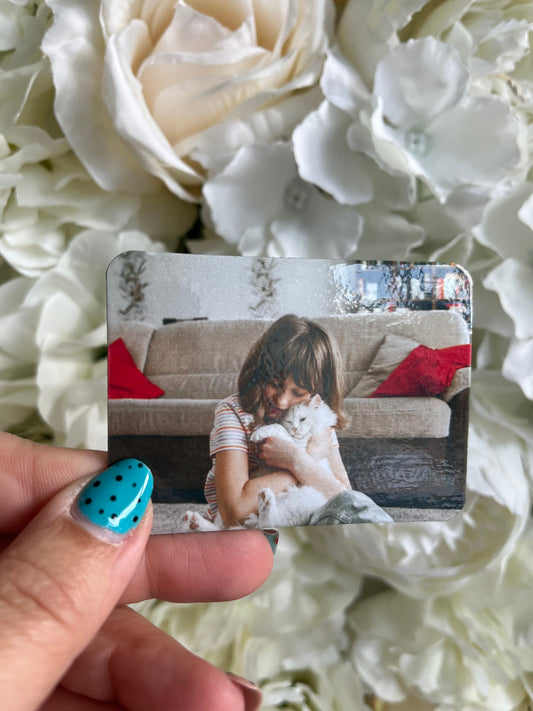 Personalised Photo Magnet, Fridge Magnet, Custom Photo artwork, Photo Gifts, Photo Prints, Photo Frames