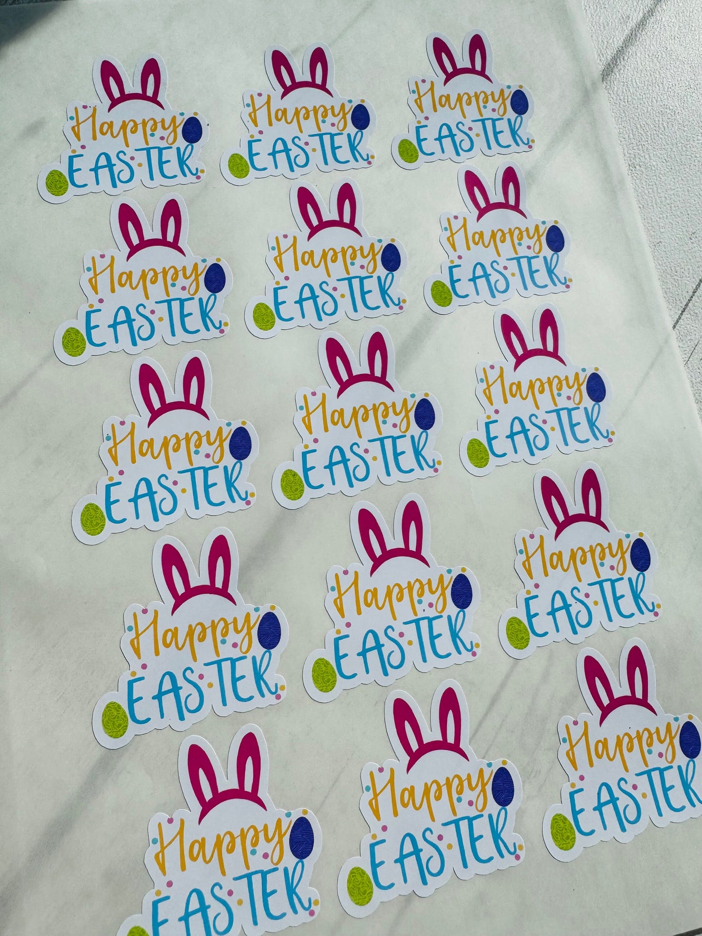 Happy Easter Stickers