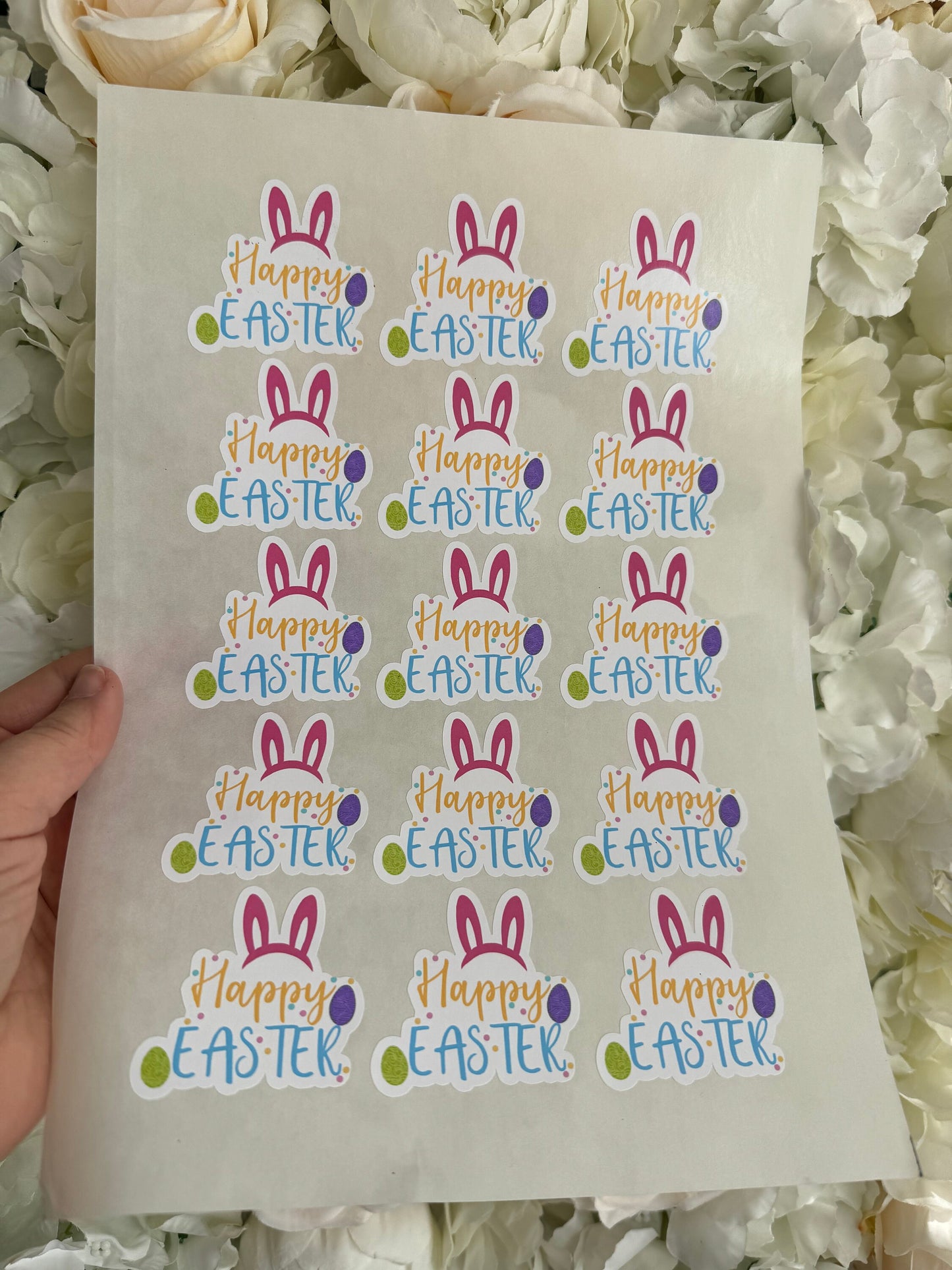 Happy Easter Stickers