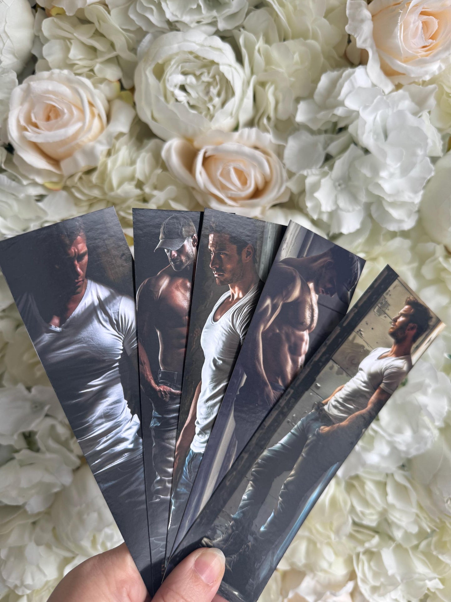 Alpha Male Bookmark, MMC, Bookmark Set 5 pcs