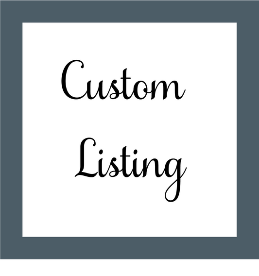 Custom order for Leanne