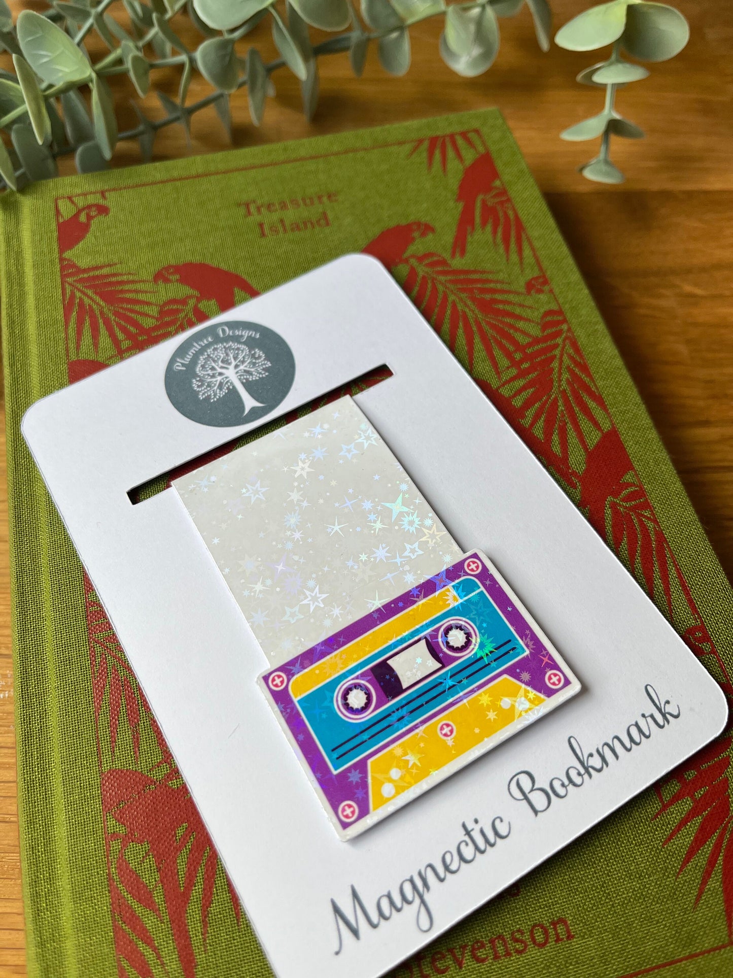 Magnetic Bookmark·Whale Hello There·Stocking Filler·Reading Gift·Book Lover Accessories·Book Gifts·Holographic