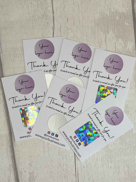 Custom Scratch Cards