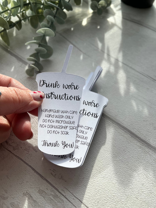 Cold Cup Care Cards