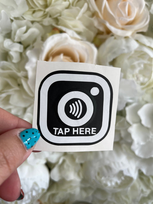 Instagram NFC Sticker, Car Decal