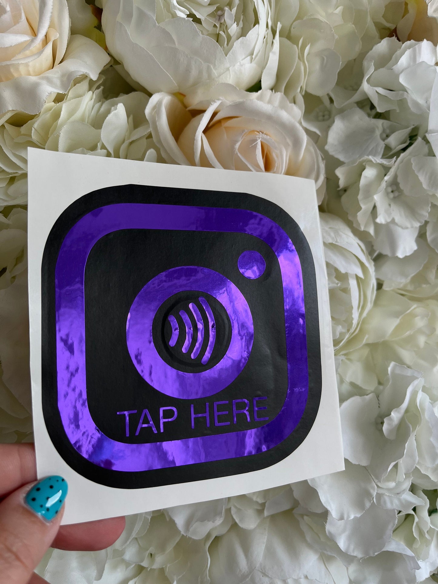 Instagram NFC Sticker, Car Decal