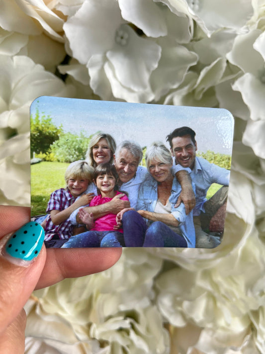 Personalised Photo Magnet, Fridge Magnet, Custom Photo artwork, Photo Gifts, Photo Prints, Photo Frames