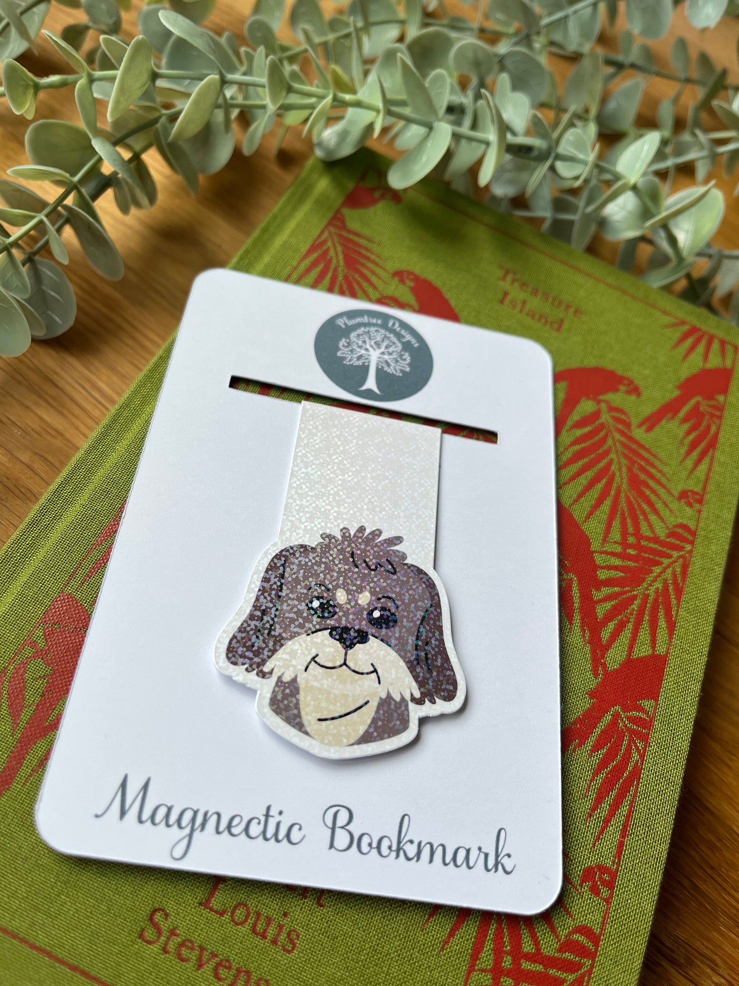 Magnetic Bookmark·Cute Dog·Stocking Filler·Reading Gift·Book Lover Accessories·Book Gifts·Holographic